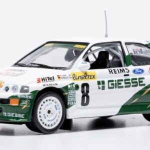 Modellino auto scala 1:43 Ixo Model  FORD ESCORT RS COSWORTH N.8 RALLY MONTE CARLO 1994 THIRY-PREVOT modellismo
