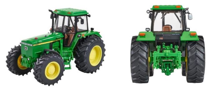 Modellino trattore mezzi agricoli Britains  TRATTORE JOHN DEERE 4955 1:32 modellismo