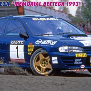 Modellino auto model kit di montaggio Hasegawa SUBARU IMPREZA MEMORIAL BETTEGA 1:24 modellismo