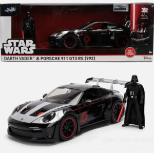 Modellino auto scala 1:24 PORSCHE 911 STAR WARS DARTH VADER modellismo