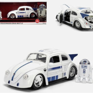 Modellino auto scala 1:24 VW DRAG BEETLE 1959 STAR WARS modellismo