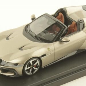 Modellino auto scala 1:43 Looksmart FERRARI 12 CILINDRI SPIDER GRIGIO modellismo statico