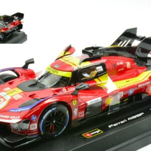 Modellino auto scala 1:24 Burago FERRARI 499P LE MANS 2025 diecast modellismo statico