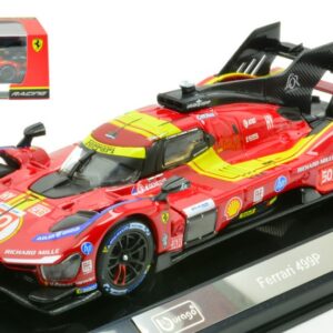 Modellino auto scala 1:24 Burago FERRARI 499P LE MANS 2025 diecast modellismo statico