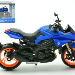 Modellino moto scala 1:18 SUZUKI KATANA 2024 BLUE motorcycle modellismo