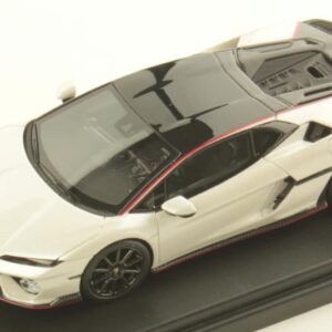 Modellino auto scala 1:43 Looksmart  LAMBORGHINI TEMERARIO PACKAGE BALOON WHITE diecast modellismo statico