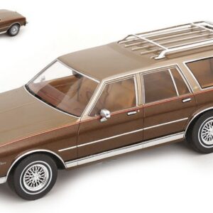 Modellino auto scala 1:18 ModelCarGroup  CHEVROLET CAPRICE ESTATE WAGON 1985 DECALS diecast modellismo statico
