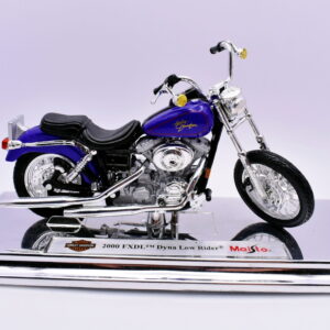 Modellino moto scala 1:18 2000 FXDL dyna low rider modellismo motorcycle bike