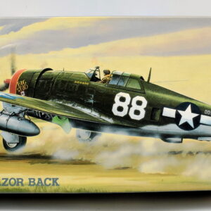 Modellini aerei militari model kit montaggio P-47D RAZOR BACK hasegawa scala 1:72 modellismo