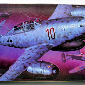 Modellini aerei militari model kit montaggio MESSERSCHMITT ME 262 B hasegawa scala 1:72 modellismo