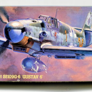 Modellini aerei militari model kit montaggio MESSERSCHMITT BF109G-6 hasegawa scala 1:72 modellismo