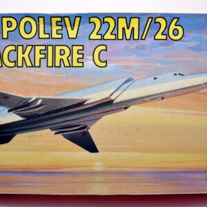 Modellini aerei model kit montaggio TUPOLEV 22M/26 BACKFIRE C esci scala 1:72 modellismo