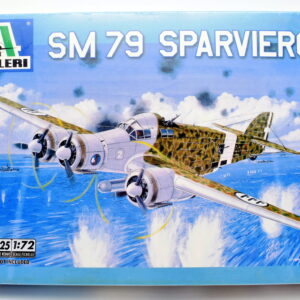 Modellino aereo model kit montaggi SM 79 SPARVIERO italeri scala 1:72 modellismo