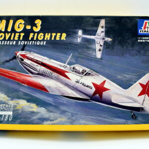 Modellino elicottero model kit montaggi MIG-3 SOVIET FIGHTER italeri scala 1:72 modellismo