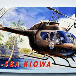 Modellino elicottero model kit montaggi BELL OH-58A KIOWA italeri scala 1:72 modellismo