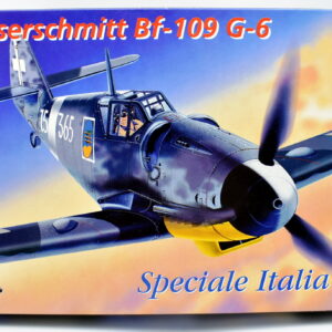 Modellino aereo model kit montaggi MESSERSCHMITT BF-109 G-6 italeri scala 1:72 modellismo
