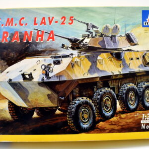 Modellino model kit montaggio carri armati tank U.S.C. LAV-25 PIRANHA italeri scala 1:35 modellismo
