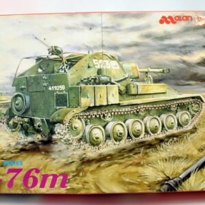 Modellino model kit montaggio carri armati tank SU-76M dragon scala 1:35 modellismo
