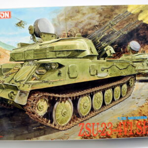 Modellino model kit montaggio carri armati tank ZSU-23-4V1 SHILKA dragon scala 1:35 modellismo