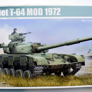 Modellino model kit montaggio carri armati tank SOVIET T-64 MOD 1972 trumpeter scala 1:35 modellismo