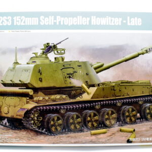 Modellino model kit montaggio carri armati tank SOVIET 2S3 152MM SELF PROPELLER trumpeter scala 1:35 modellismo
