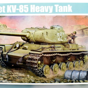 Modellino model kit montaggio carri armati tank SOVIET KV-85 HEAVY TANK trumpeter scala 1:35 modellismo