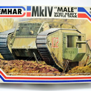 Modellino model kit montaggio carri armati tank MKIV MALE emhar scala 1:35 modellismo