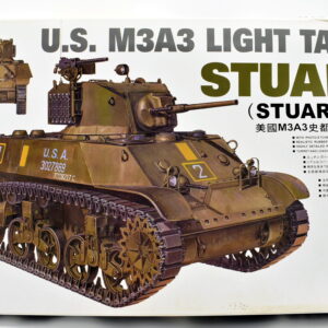 Modellino model kit montaggio carri armati tank U.S. M3A3 LIGHT TANK STUART afv scala 1:35 modellismo