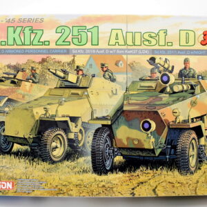 Modellino model kit montaggio carri armati tank SD.KFZ. 251 AUSF.D dragon scala 1:35 modellismo