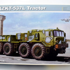 Modellino model kit montaggio carri armati tank KZKT-537L TRACTOR trumpeter scala 1:35 modellismo