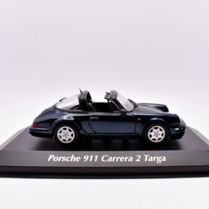 Modellino auto scala 1:43 porsche 911 carrera 2 targa maxichamps diecast modellismo da collezione