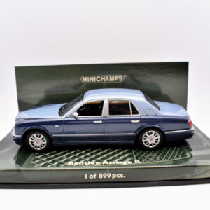 Modellino auto scala 1:43 bentley arnage R minichamps diecast modellismo da collezione