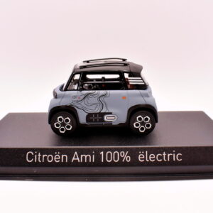 Modellino auto scala 1:43 citroen ami 100% eletric norev diecast modellismo statico da collezione