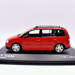 Modellino auto scala 1:43 VW touran minichamps diecast modellismo da collezione