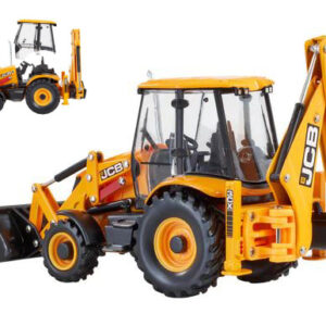 Modellino ruspa Britains JCB 3CX PLUS SITEMASTER BACKHOE LOADER 1:32 diecast modellismo statico