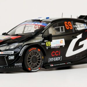 Modellino auto rally scala 1:18 Ixo Model  TOYOTA GR YARIS N.69 RALLY1 ISLAS CANARIS 2025 ROVANPERA-HALTTUNEN diecast modellismo