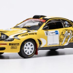 Modellino auto rally scala 1:43 Ixo Model  TOYOTA CELICA GT 4 TURBO N.97 RALLY ARCTIC LAPLAND 2024 LATV.-HANN. modellismo