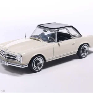 Modellino auto scala 1:43 Ixo MERCEDES 230 SL W113 1964 BLACK diecast modellismo statico