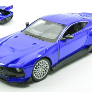 Modellino auto scala 1:24 Welly  ASTON MARTIN VALOUR BLUE 1:24 diecast modellismo statico