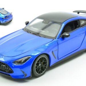 Modellino auto scala 1:24 Welly  MERCEDES AMG GT BLUE 1:24 diecast modellismo statico