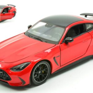 Modellino auto scala 1:24 Welly  MERCEDES AMG GT RED 1:24 diecast modellismo statico
