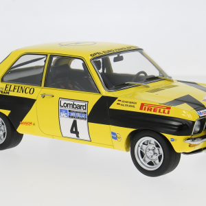 Modellino auto scala 1:18 OPEL ASCONA A RAC RALLY 1975 modellismo statico collezione