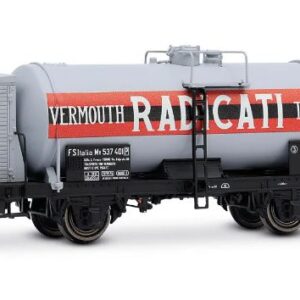 Modellino treno modellismo ferroviario Rivarossi FS 2-AXLE TANK WAGON BIG TANK