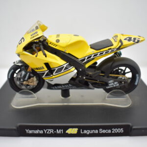 Modellini moto Valentino Rossi 1:18 yamaha YZR-M1 laguna seca 2005 gp motor bike