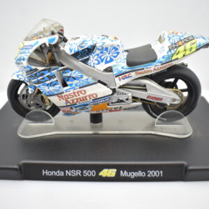 Modellini moto Valentino Rossi 1:18 honda NSR 500 mugello 2001 gp motor bike