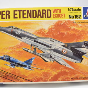 Modellini aerei model kit montaggi SUPER ETENDARD italeri scala 1:72 modellismo