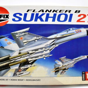 Modellini aereo model kit montaggi FLANKER B SUKHOI 27 airfix scala 1:72 modellismo