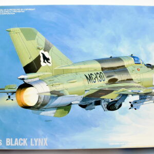 Modellino aereo model kit montaggio MIG21 BIS BLACK LYNX fujimi scala 1:72 modellismo