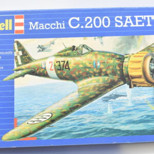 Modellino aereo model kit montaggio aerei MACCHI C.200 SAETTA scala 1:72 modellismo