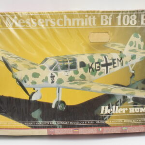 Modellino aereo model kit montaggi MESSERSCHMITT BF 108 B heller scala 1:72 modellismo